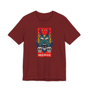 Merge Graphic Unisex Jersey Tee - Bold Skull & Monster Design