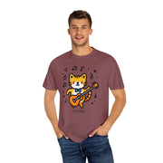 Devotree Cat Musician Unisex T-Shirt - Fun & Playful Gift for Cat Lovers