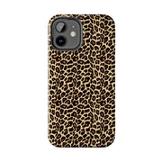 Leopard Print Tough Phone Case - Stylish & Durable Protection for Your Device