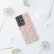 Cute Floral Tough Samsung Galaxy Phone Case for Kids & Teens