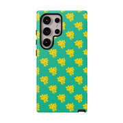 Vibrant Floral Samsung Galaxy Phone Case - Tough Cases for Style and Protection
