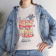 Surf-Inspired Unisex Heavy Cotton Tee - 