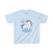 Kids Unicorn Dream Tee - Cute Heavy Cotton Shirt for Girls