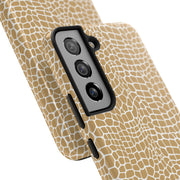 Stylish Tough Phone Case with Trendy Giraffe Pattern