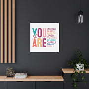 Inspirational Wall Art Canvas - 