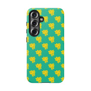 Vibrant Floral Samsung Galaxy Phone Case - Tough Cases for Style and Protection