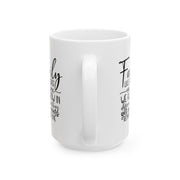 Family Tree Inspirational Ceramic Mug - 11oz & 15oz