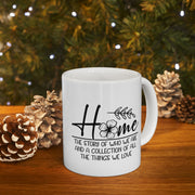 Cozy Home Ceramic Mug - Perfect Gift for Housewarmings & Everyday Use