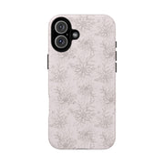 Floral Tough iPhone Case - Durable Protection with Elegant Design