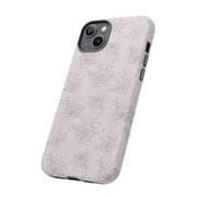 Floral Tough iPhone Case - Durable Protection with Elegant Design