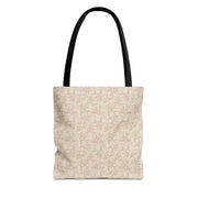 Elegant Floral Pattern Tote Bag - Eco-Friendly Shopping Bag for All Occasions