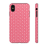 Tough Cases - Cute Pink Hearts iPhone Case for Valentine’s Day