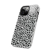 Stylish Leopard Print Tough Phone Case – Durable Protection & Chic Design