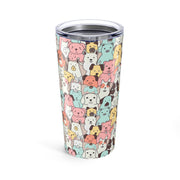 Adorable Pet-Themed 20oz Tumbler - Perfect Gift for Animal Lovers