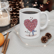 Whimsical Tree Hugger Ceramic Mug - 11oz & 15oz