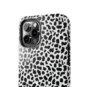 Stylish Leopard Print Tough Phone Case – Durable Protection & Chic Design
