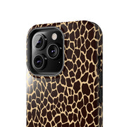 Giraffe Print Tough Phone Case - Stylish, Durable Protection