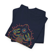 Vibrant Graphic Unisex Heavy Cotton Tee - Unique Artistic Design