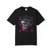 Edgy Graphic T-Shirt, Unisex Skull Tee, Urban Streetwear, Unique Gift for Him/Her, Halloween Spooky Shirt