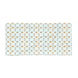 Sunny Paws Beach Towel - Soft Microfiber Towel for Summer Days