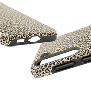 Leopard Print Tough Phone Case - Stylish & Durable Protection