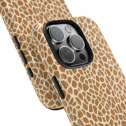 Giraffe Print Tough Phone Case for Animal Lovers