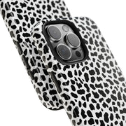 Stylish Leopard Print Tough Phone Case – Durable Protection & Chic Design