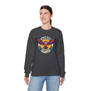Owl Wisdom Unisex Crewneck Sweatshirt - Never Sleeps Design