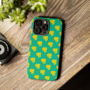 Vibrant Floral Tough Case for iPhone - Stylish Protective Cover