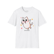 Cute Cat Graphic Unisex Softstyle T-Shirt - Perfect for Pet Lovers