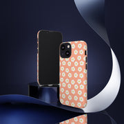 Floral Tough Phone Case with Daisy Design