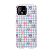 Bow-Patterned Google Pixel Phone Case - Stylish Protection for Your Device