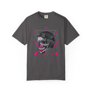 Edgy Graphic T-Shirt, Unisex Skull Tee, Urban Streetwear, Unique Gift for Him/Her, Halloween Spooky Shirt