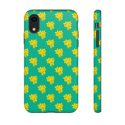 Vibrant Floral Tough Case for iPhone - Stylish Protective Cover