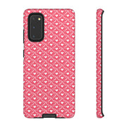 Cute Heart Pattern Samsung Galaxy Phone Case - Tough Protection for Everyday Use