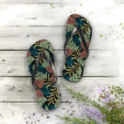 Tropical Paradise Flip Flops - Comfortable Summer Sandals for Beach Days