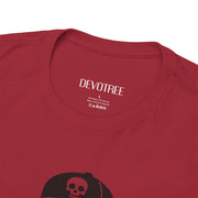 Devotree Unisex Heavy Cotton Tee - Edgy Tattooed Woman Design