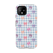 Bow-Patterned Google Pixel Phone Case - Stylish Protection for Your Device