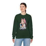 Cute Gaming Crewneck Sweatshirt - Candy Gamer Design