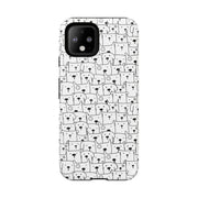 Cute Dog Pattern Google Pixel Phone Case - Tough Cases for Pet Lovers