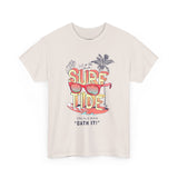Surf-Inspired Unisex Heavy Cotton Tee - 