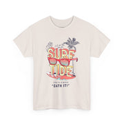 Surf-Inspired Unisex Heavy Cotton Tee - 