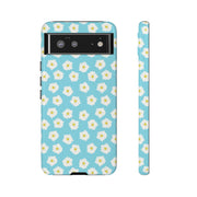 Daisy Floral Tough Phone Case - Durable Protection for Your Device