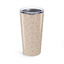 Elegant Floral 20oz Tumbler - Insulated Travel Mug for Coffee & Tea Lovers