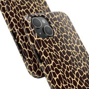 Giraffe Print Tough Phone Case - Stylish, Durable Protection