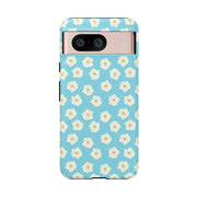 Daisy Floral Tough Phone Case - Durable Protection for Your Device
