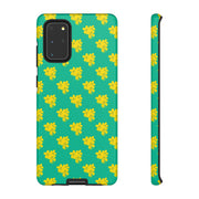 Vibrant Floral Samsung Galaxy Phone Case - Tough Cases for Style and Protection