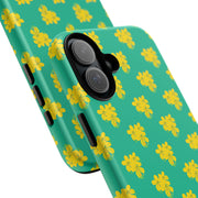 Vibrant Floral Tough Case for iPhone - Stylish Protective Cover