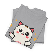 Cute Cat Printed Unisex Heavy Cotton Tee