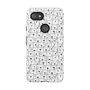 Cute Dog Pattern Google Pixel Phone Case - Tough Cases for Pet Lovers